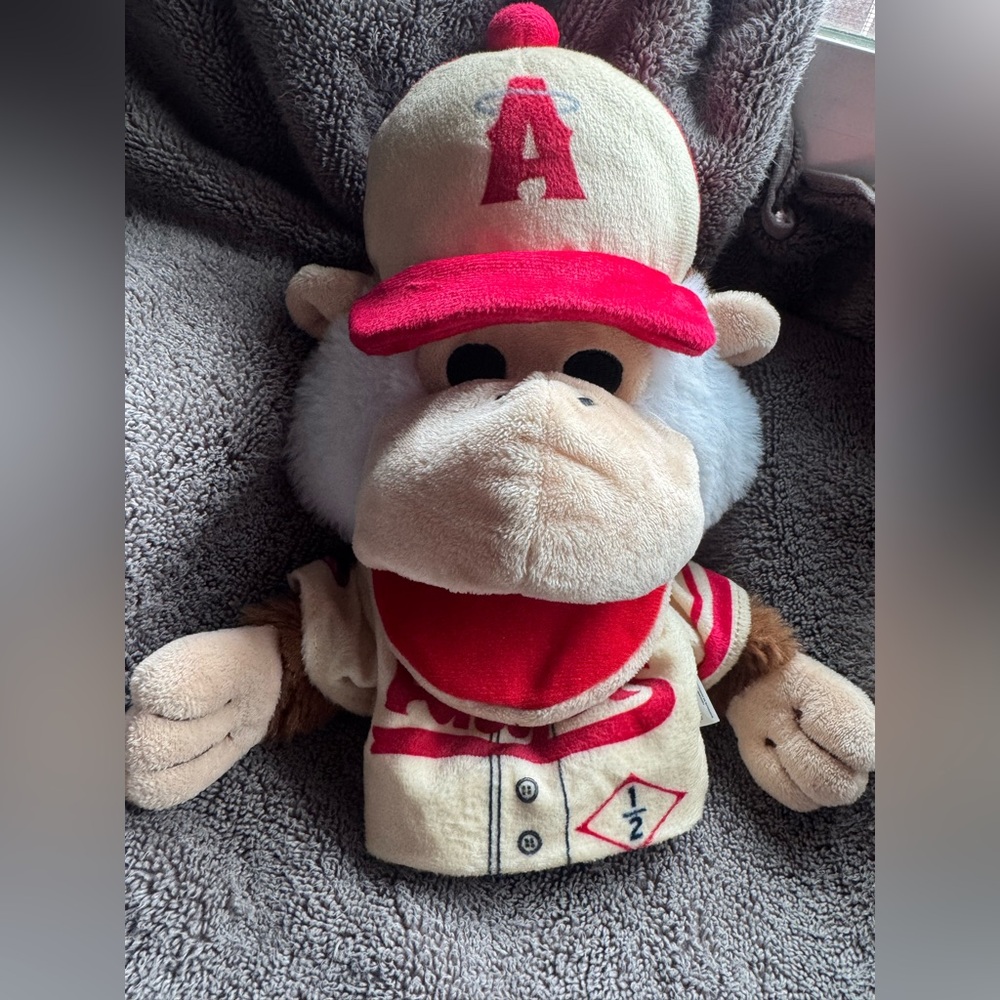 Los Angeles Angels Rally Monkey Hand Puppet